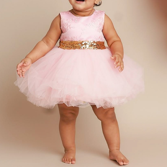 Itty Bitty Toes Couture Dress Size 1 (12 months)